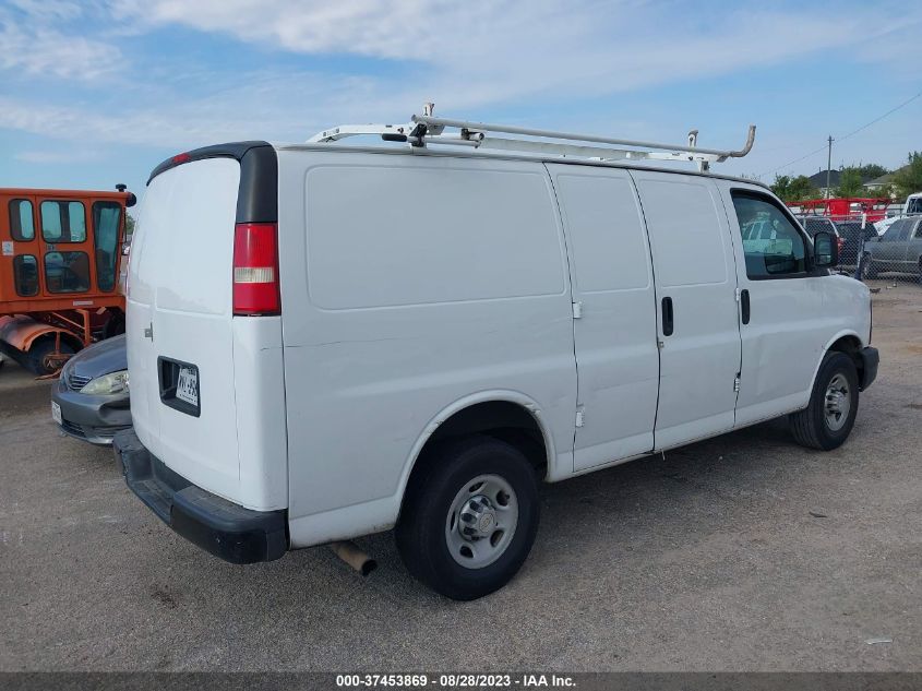 2013 CHEVROLET EXPRESS CARGO VAN - 1GCWGFBA2D1139495