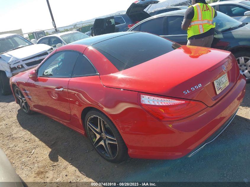 2013 MERCEDES-BENZ SL-CLASS SL 550 - WDDJK7DA7DF014352