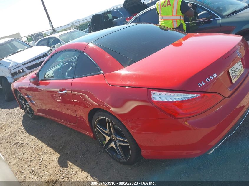 2013 MERCEDES-BENZ SL-CLASS SL 550 - WDDJK7DA7DF014352