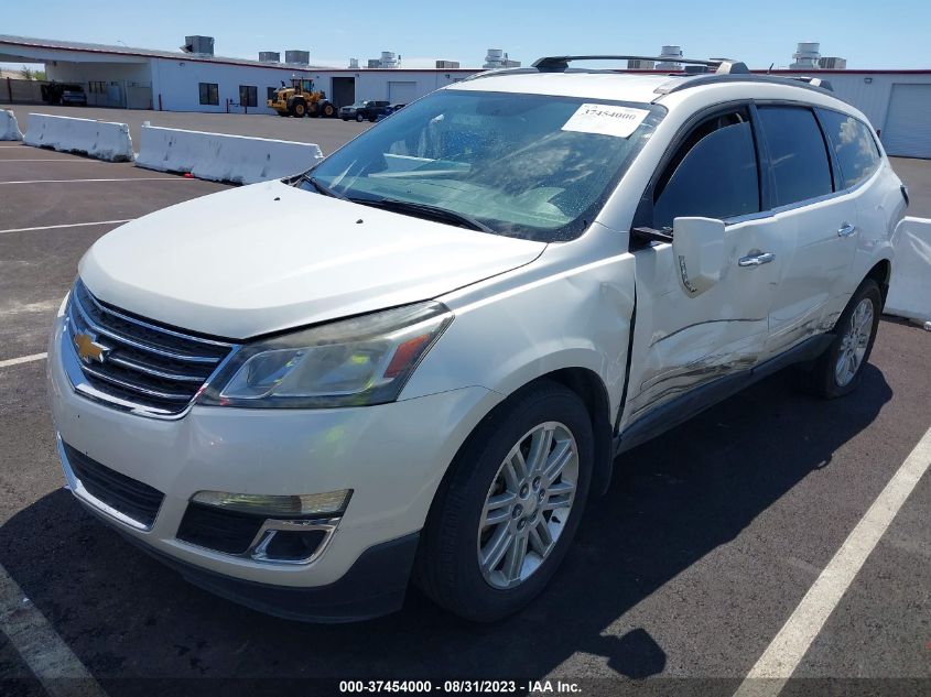2015 CHEVROLET TRAVERSE LT - 1GNKRGKD0FJ138056