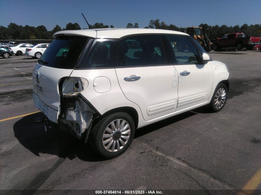 2014 FIAT 500L EASY - ZFBCFABH1EZ001037