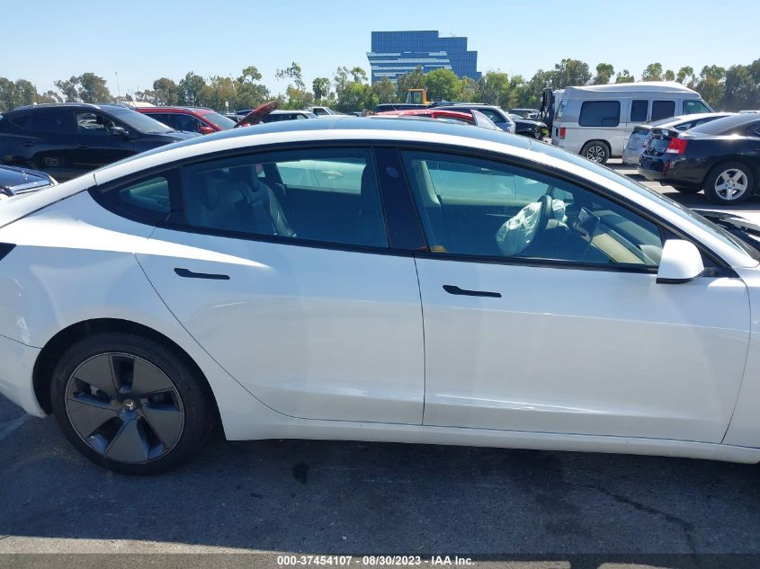 2022 TESLA MODEL 3 - 5YJ3E1EAXNF115171