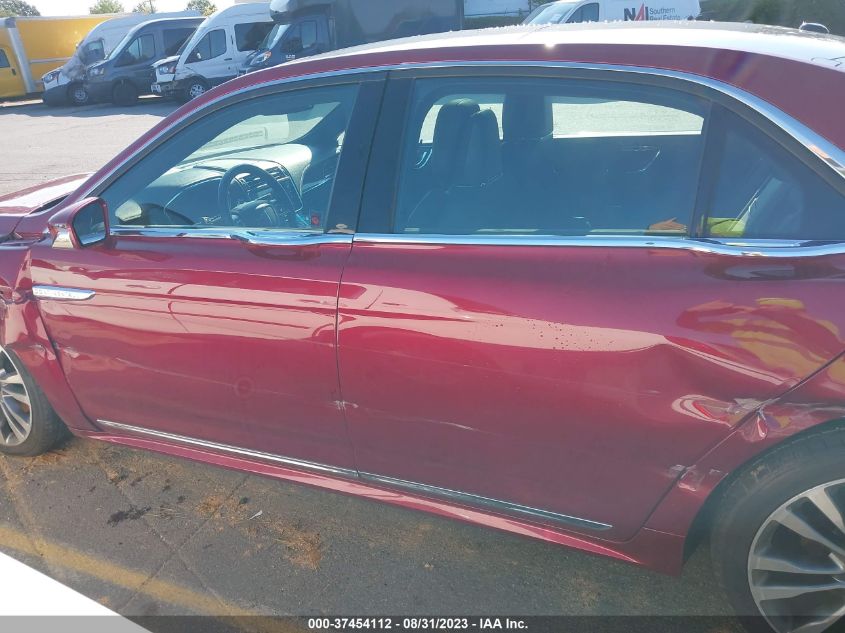 2017 LINCOLN CONTINENTAL RESERVE 1LN6L9RP6H5608363