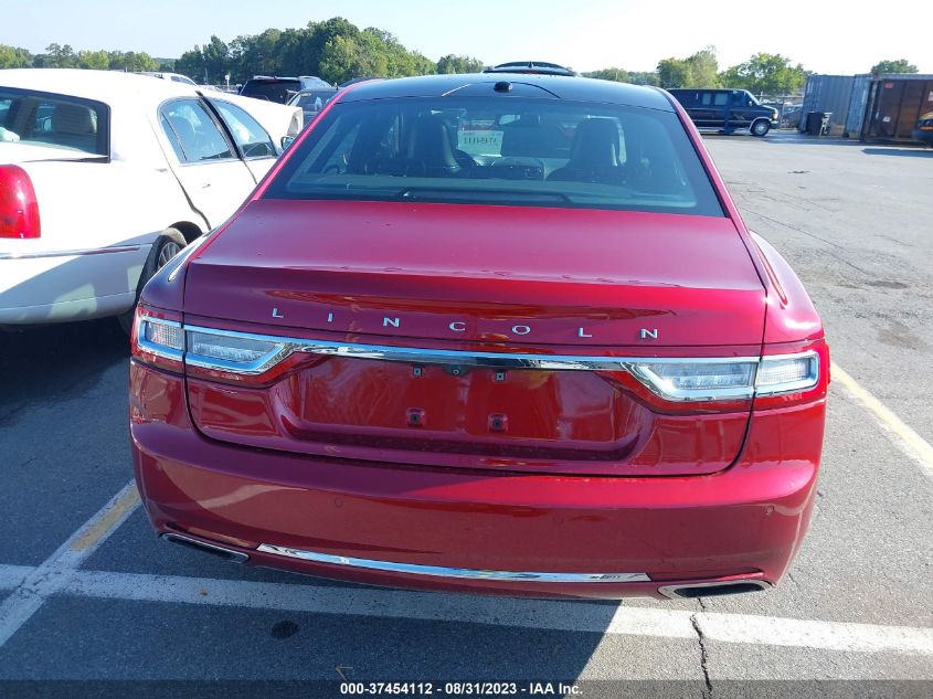 2017 LINCOLN CONTINENTAL RESERVE 1LN6L9RP6H5608363