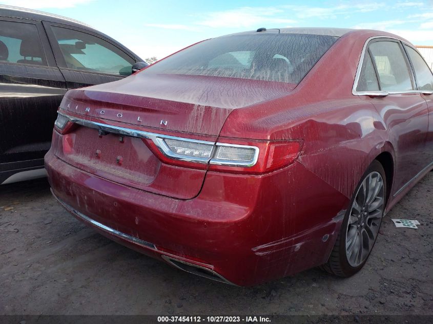 2017 LINCOLN CONTINENTAL RESERVE 1LN6L9RP6H5608363