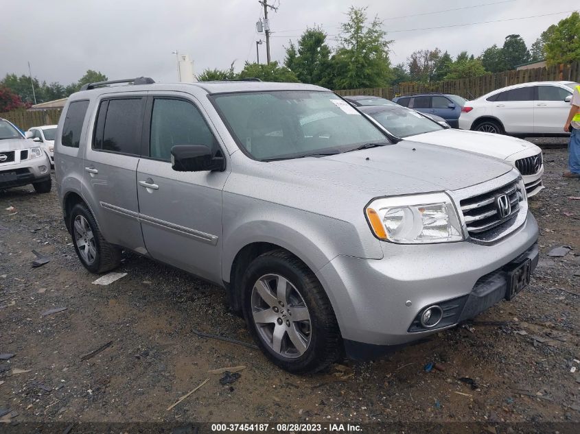 2014 HONDA PILOT TOURING - 5FNYF4H98EB044462