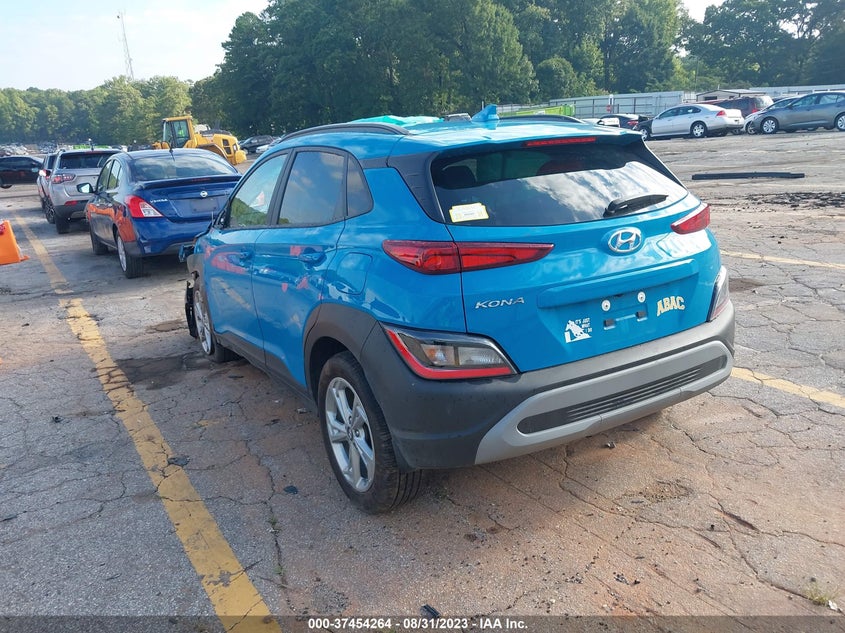 VIN KM8K62AB5PU980150 2023 HYUNDAI KONA SEL