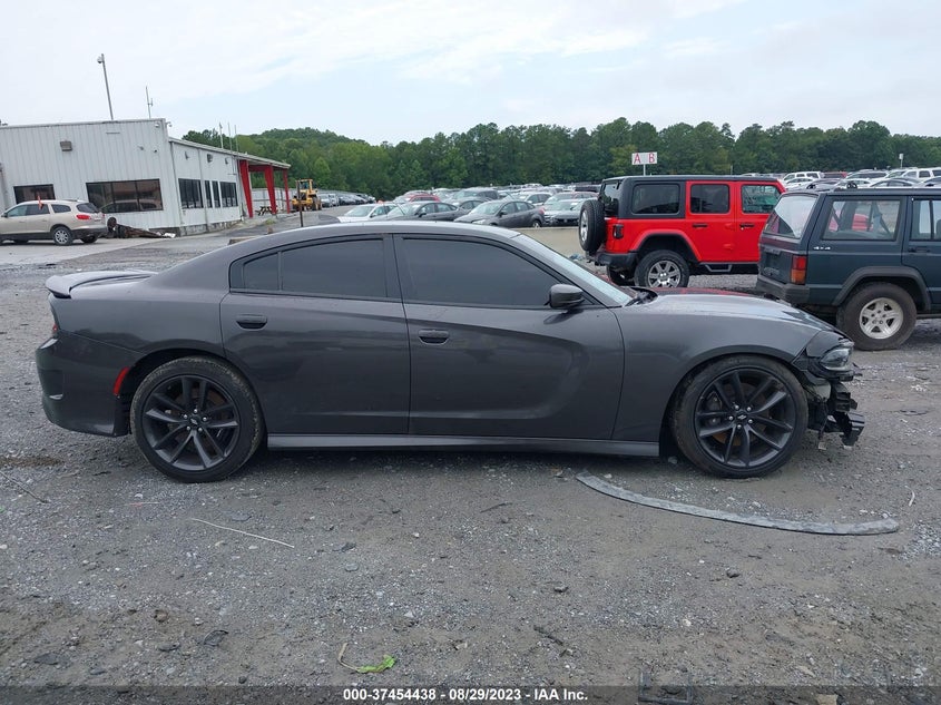 VIN 2C3CDXHGXKH608106 2019 DODGE CHARGER GT