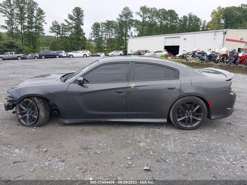 VIN 2C3CDXHGXKH608106 2019 DODGE CHARGER GT