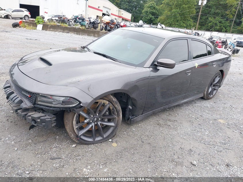 VIN 2C3CDXHGXKH608106 2019 DODGE CHARGER GT