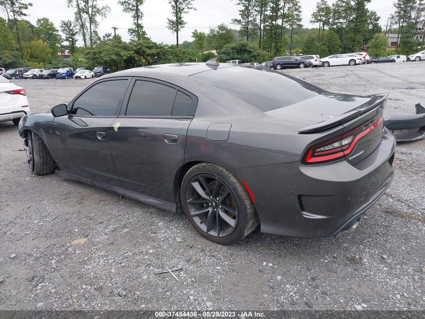 VIN 2C3CDXHGXKH608106 2019 DODGE CHARGER GT