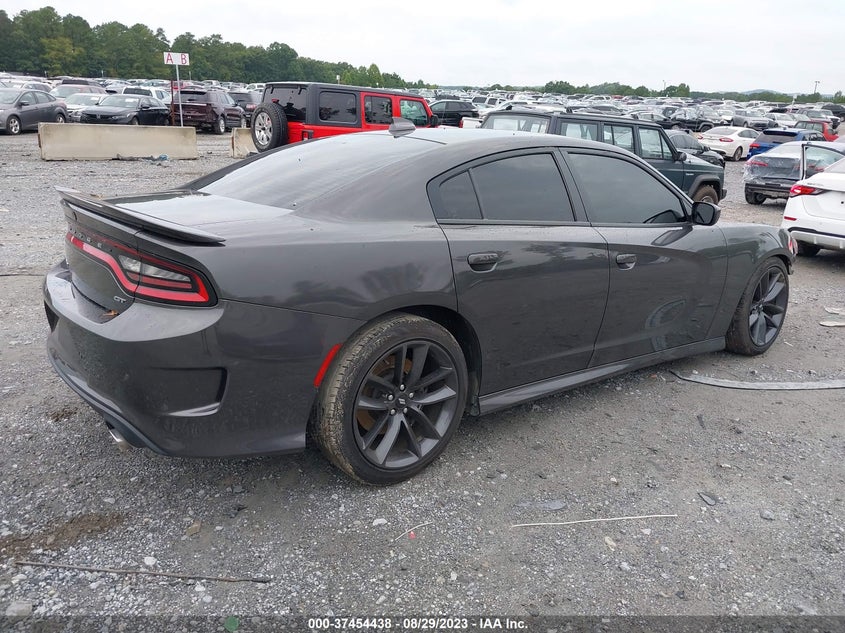 VIN 2C3CDXHGXKH608106 2019 DODGE CHARGER GT