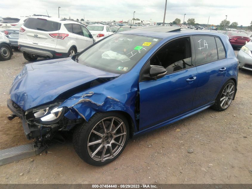 2013 VOLKSWAGEN GOLF R W/SUNROOF & NAVI WVWPF7AJ8DW078865
