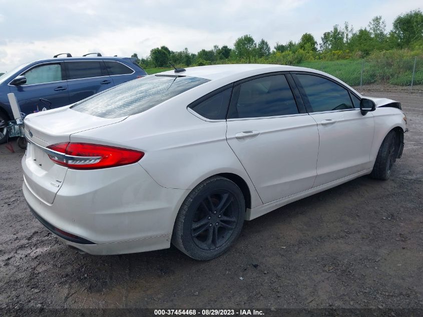 2018 FORD FUSION SE - 3FA6P0HD2JR165763