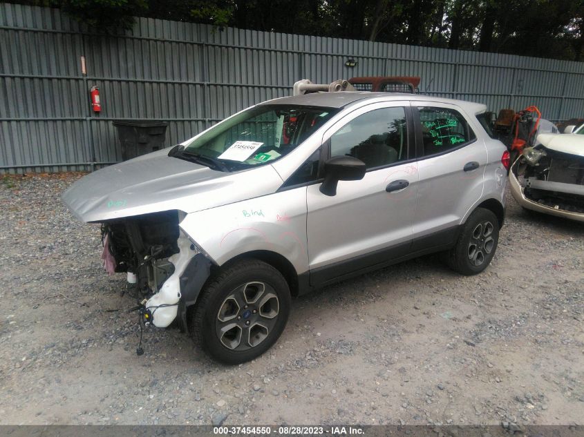 VIN MAJ6P1SL3JC174217 2018 FORD ECOSPORT S