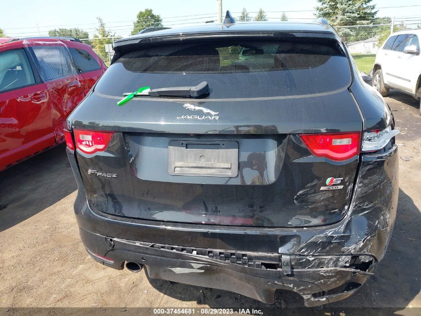 2018 JAGUAR F-PACE S - SADCM2FV5JA324643