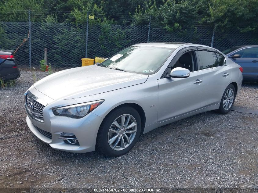 2017 INFINITI Q50 3.0T PREMIUM - JN1EV7AR3HM834302