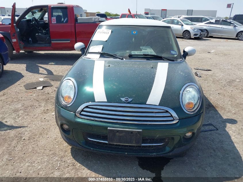 2013 MINI COOPER HARDTOP - WMWSU3C59DT371665