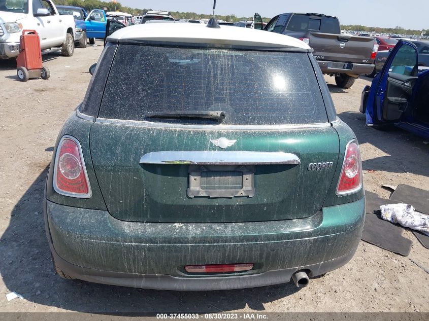 2013 MINI COOPER HARDTOP - WMWSU3C59DT371665
