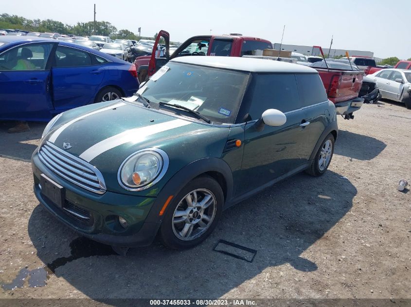2013 MINI COOPER HARDTOP - WMWSU3C59DT371665