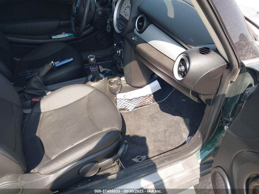 2013 MINI COOPER HARDTOP - WMWSU3C59DT371665