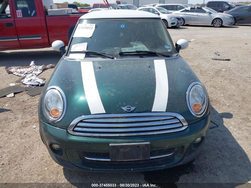 2013 MINI COOPER HARDTOP - WMWSU3C59DT371665
