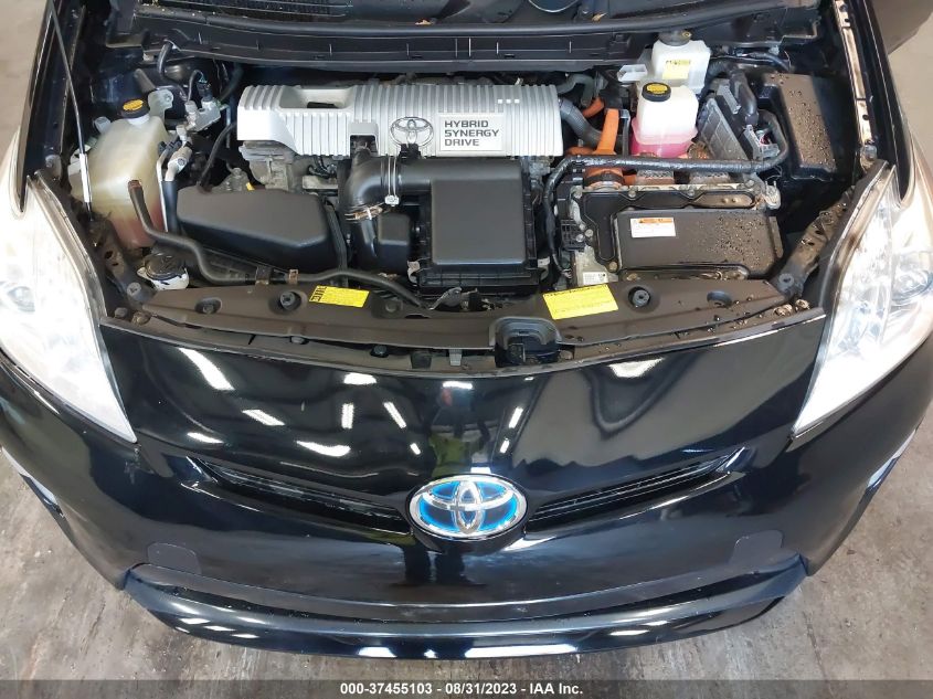 2013 TOYOTA PRIUS ONE/TWO/THREE/FOUR/FIVE - JTDKN3DU0D5607923