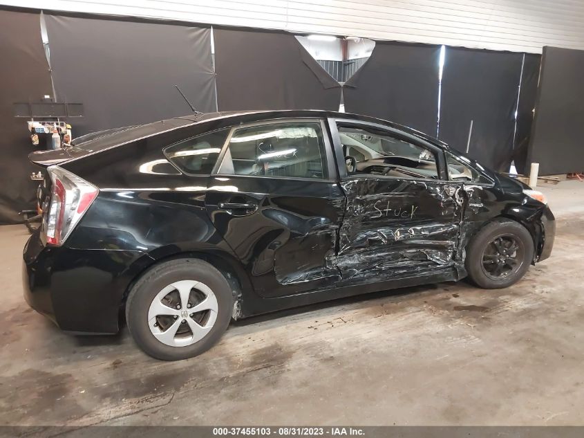 2013 TOYOTA PRIUS ONE/TWO/THREE/FOUR/FIVE - JTDKN3DU0D5607923