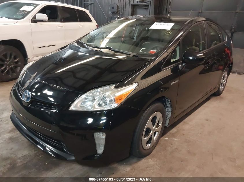 2013 TOYOTA PRIUS ONE/TWO/THREE/FOUR/FIVE - JTDKN3DU0D5607923