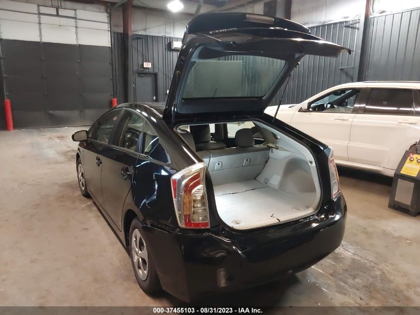 2013 TOYOTA PRIUS ONE/TWO/THREE/FOUR/FIVE - JTDKN3DU0D5607923