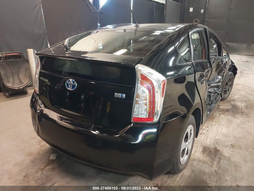 2013 TOYOTA PRIUS ONE/TWO/THREE/FOUR/FIVE - JTDKN3DU0D5607923