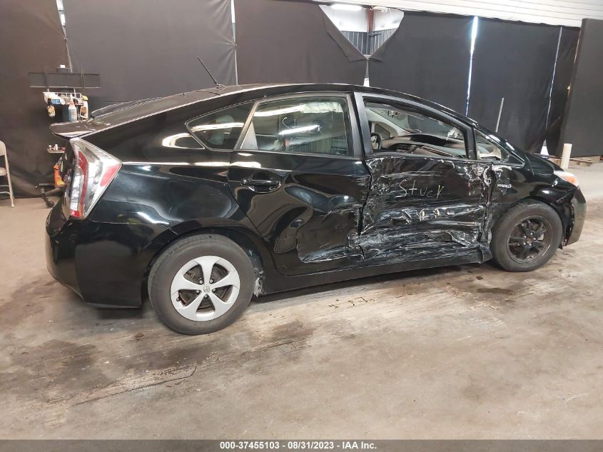 2013 TOYOTA PRIUS ONE/TWO/THREE/FOUR/FIVE - JTDKN3DU0D5607923