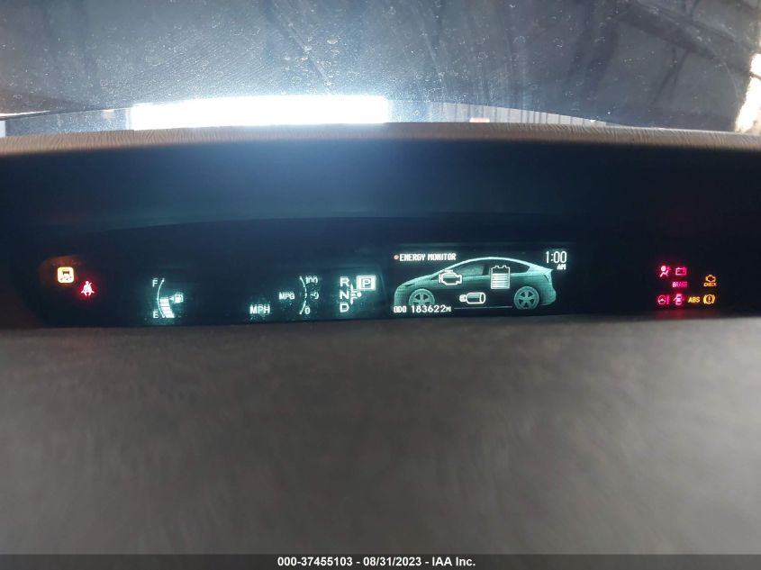 2013 TOYOTA PRIUS ONE/TWO/THREE/FOUR/FIVE - JTDKN3DU0D5607923