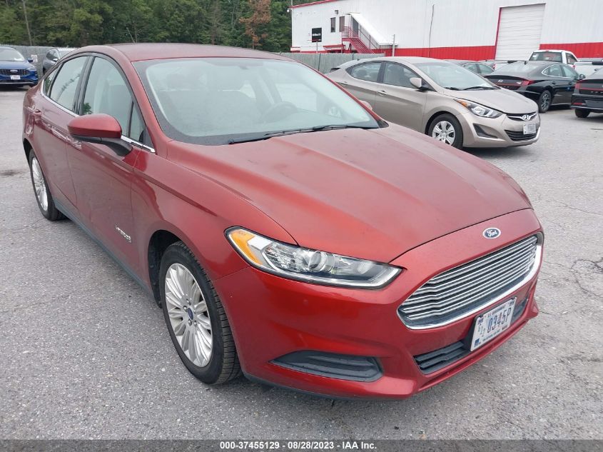 2014 FORD FUSION S HYBRID - 3FA6P0UU9ER368662