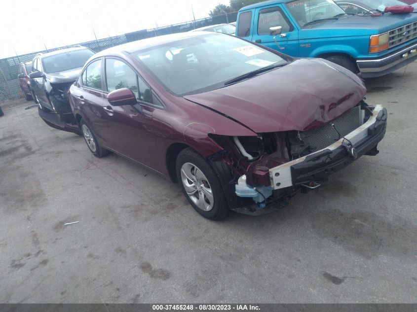 2014 HONDA CIVIC SEDAN LX - 19XFB2F56EE017841