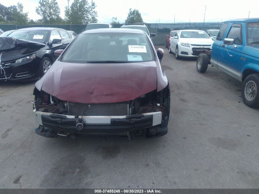 2014 HONDA CIVIC SEDAN LX - 19XFB2F56EE017841
