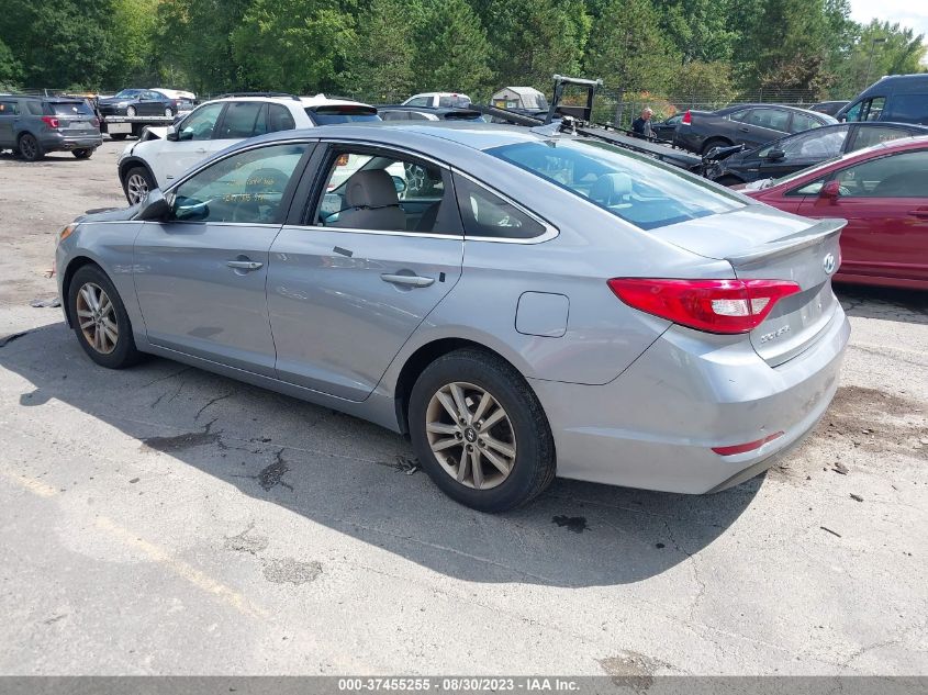 2016 HYUNDAI SONATA 2.4L SE - 5NPE24AF8GH329150