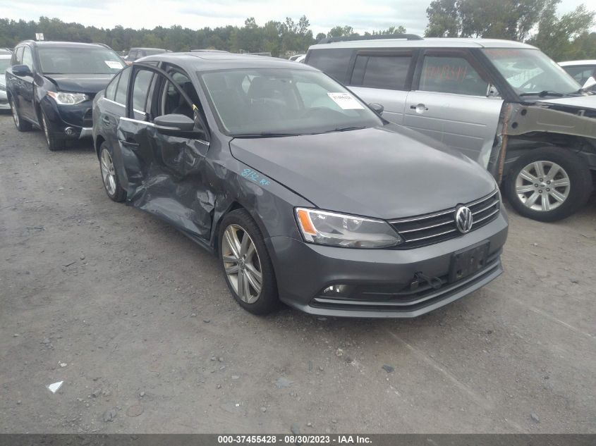 2015 VOLKSWAGEN JETTA SEDAN 2.0L TDI SEL - 3VW3A7AJ3FM414077