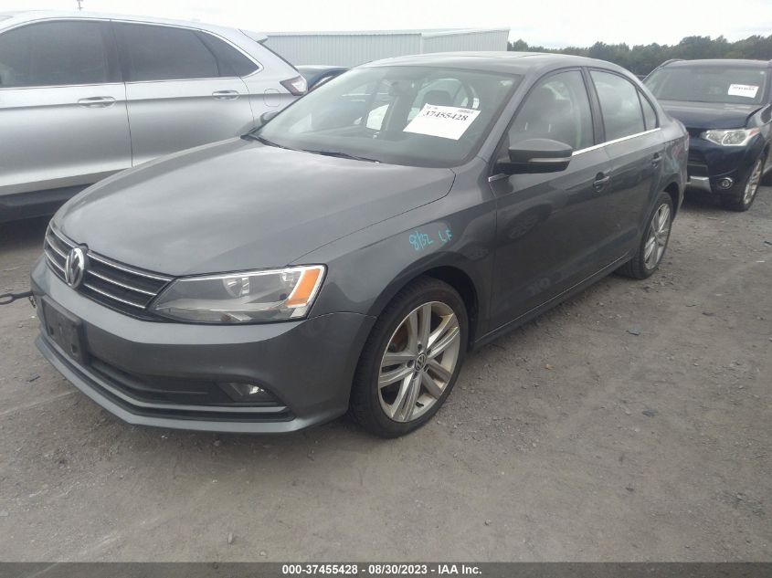 2015 VOLKSWAGEN JETTA SEDAN 2.0L TDI SEL - 3VW3A7AJ3FM414077