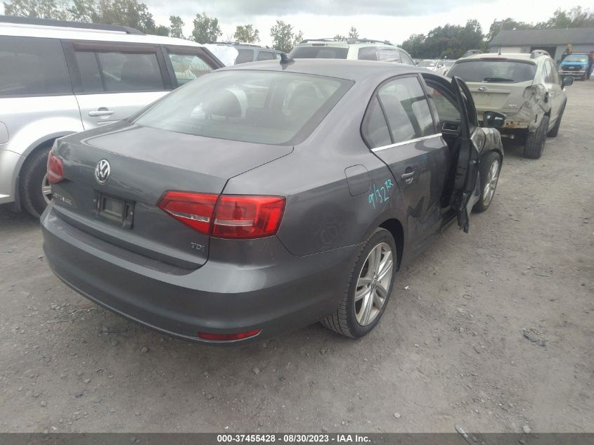 2015 VOLKSWAGEN JETTA SEDAN 2.0L TDI SEL - 3VW3A7AJ3FM414077