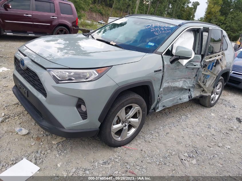 2021 TOYOTA RAV4 HYBRID - 4T3B6RFV6MU027767