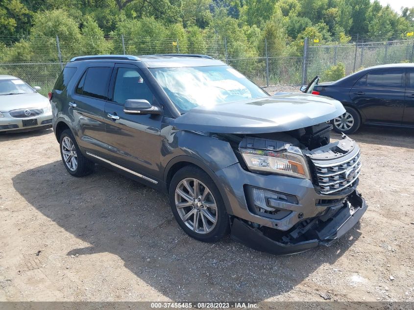 2017 FORD EXPLORER LIMITED - 1FM5K8F87HGC68182