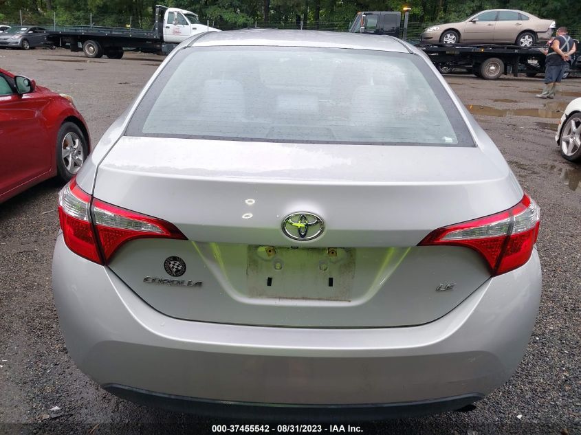 2014 TOYOTA COROLLA L/LE/S/S PLUS/LE PLUS - 2T1BURHE8EC221411