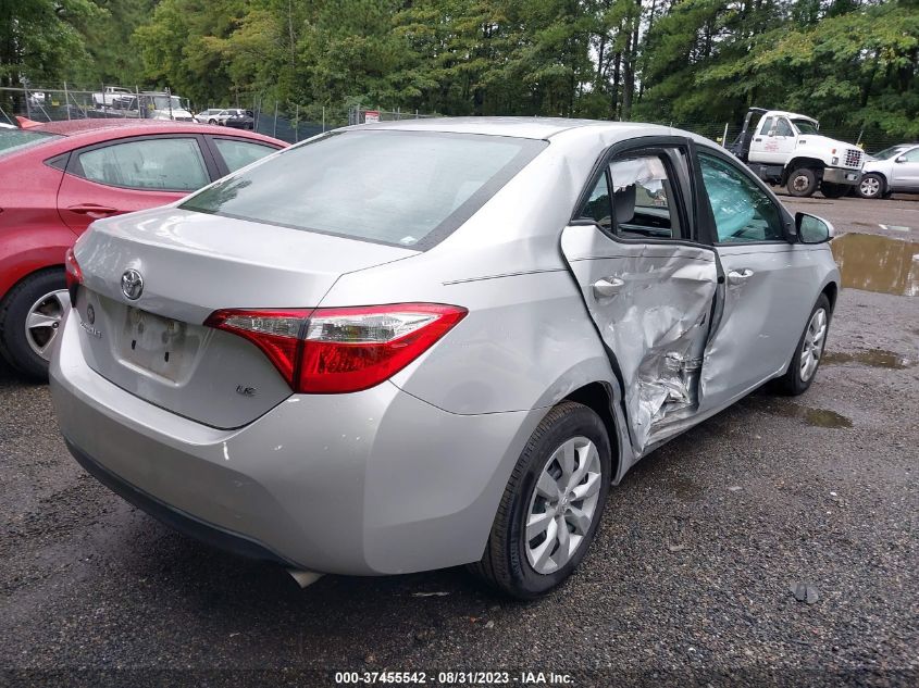2014 TOYOTA COROLLA L/LE/S/S PLUS/LE PLUS - 2T1BURHE8EC221411