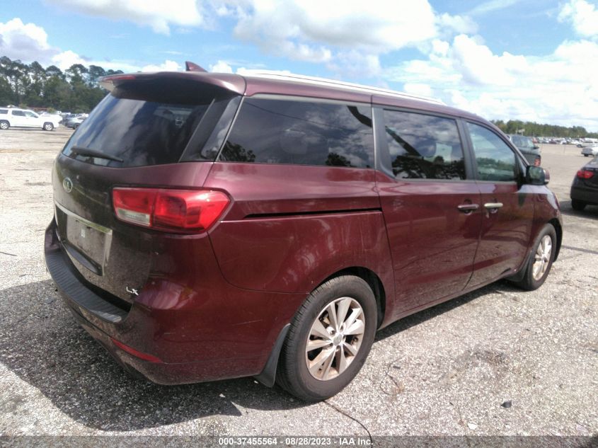 2015 KIA SEDONA LX - KNDMB5C1XF6044302