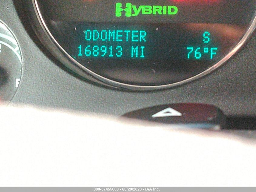 2013 GMC YUKON HYBRID DENALI - 1GKS2GEJ1DR295578