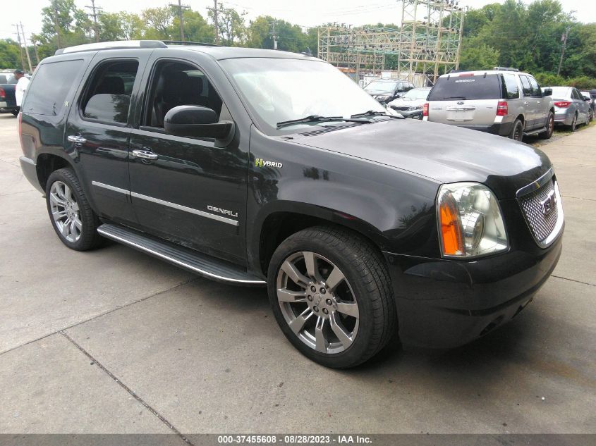 2013 GMC YUKON HYBRID DENALI - 1GKS2GEJ1DR295578