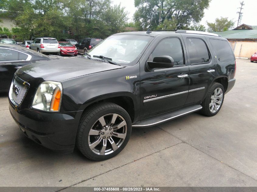 2013 GMC YUKON HYBRID DENALI - 1GKS2GEJ1DR295578