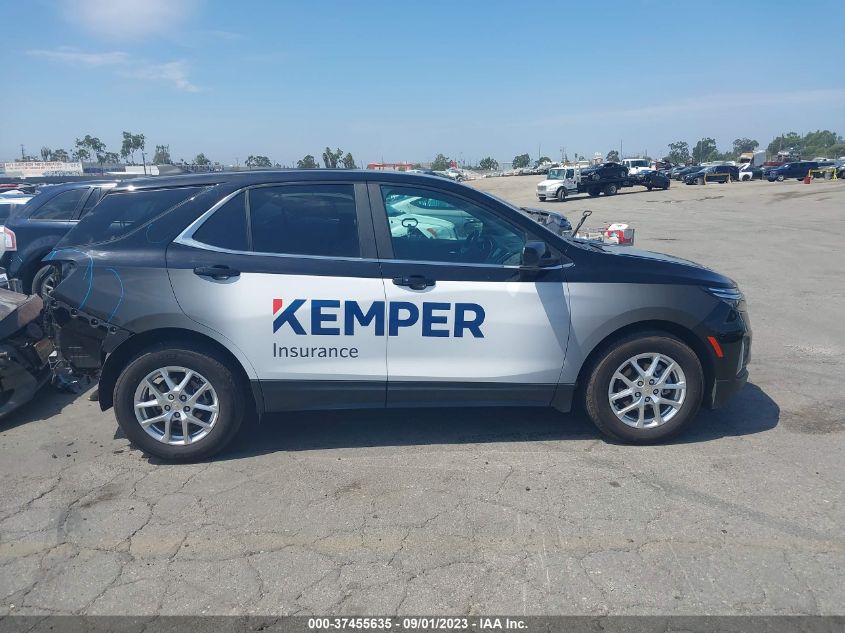2022 CHEVROLET EQUINOX LT - 2GNAXJEV2N6118549