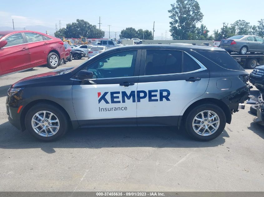 2022 CHEVROLET EQUINOX LT - 2GNAXJEV2N6118549